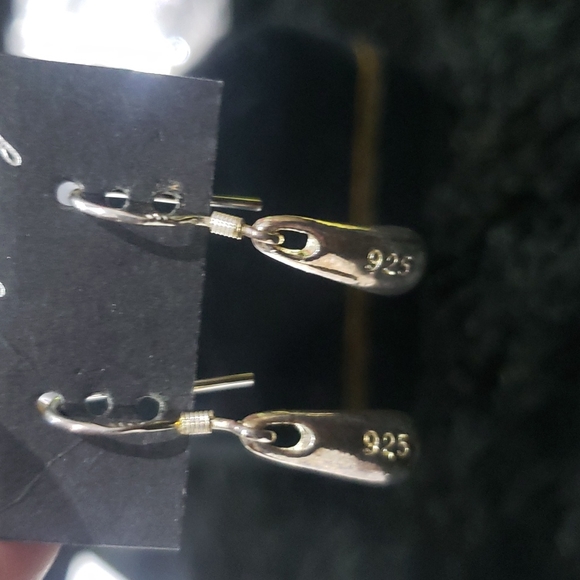 Vintage Earings Stamped 925 - Picture 3 of 5
